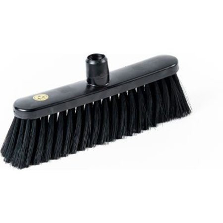 LPD TRADE LPD Trade ESD, Anti-Static Spanish Style Broom, Base Only 11inW, Black - C24147